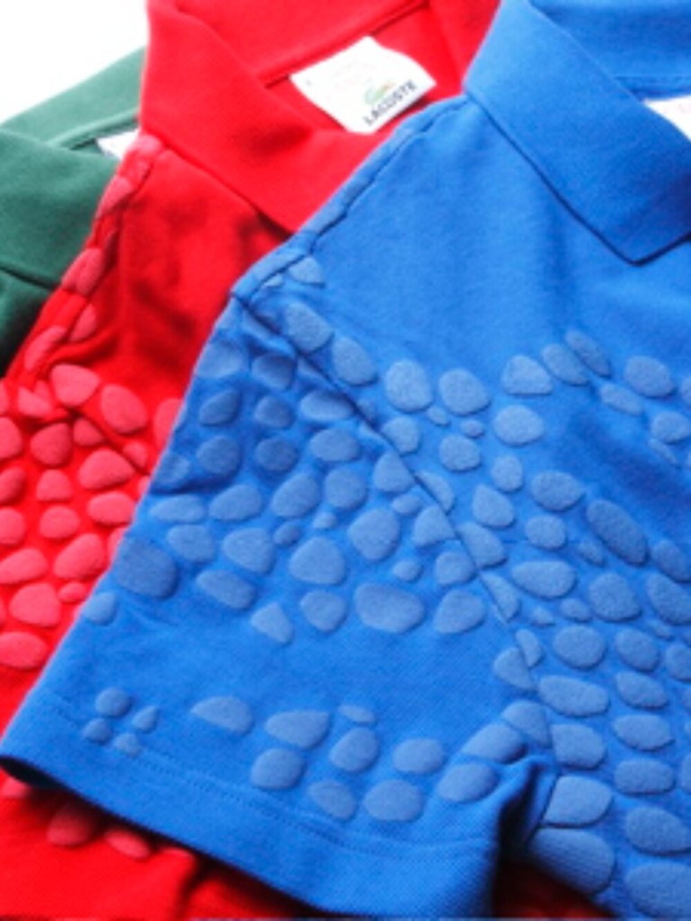 Plastic Polo Shirt For Lacoste By Michael Young Size 2 XS
